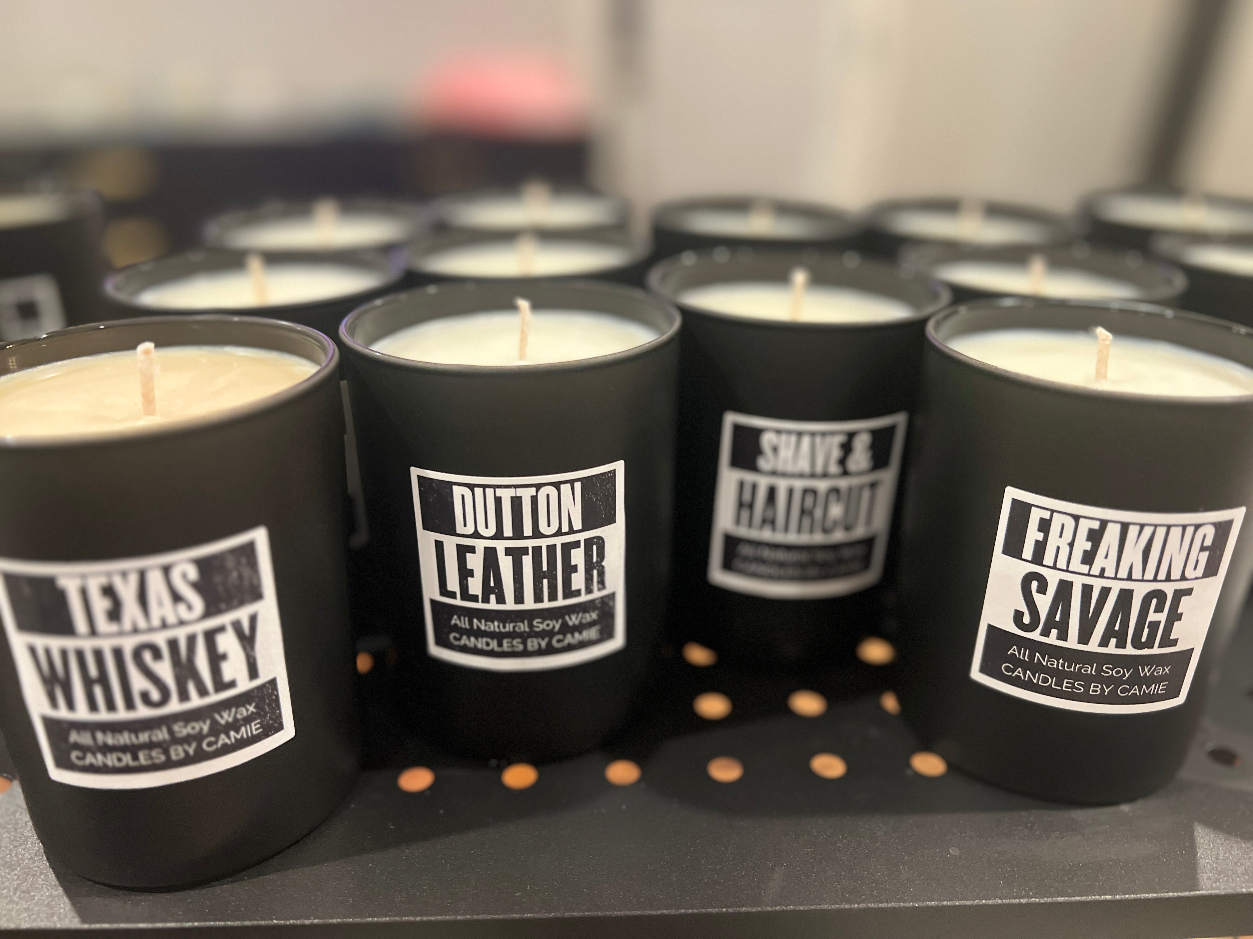In Stock - Dude Scents - Black with Black Lid 14oz